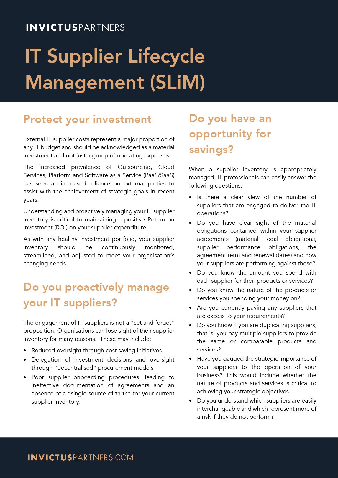 IT Supplier Lifecycle Management thumbnail